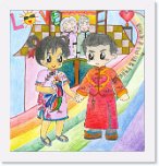 曾雍庭  旗袍填色設計比賽(高小組)亞軍 * 1469 x 1545 * (989KB)