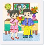 陳鍵滔  旗袍填色設計比賽(中小組)亞軍 * 1576 x 1644 * (893KB)